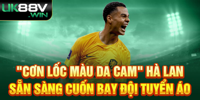 "Cơn lốc màu da cam" Hà Lan sẳn sàng cuốn bay đội tuyển Áo